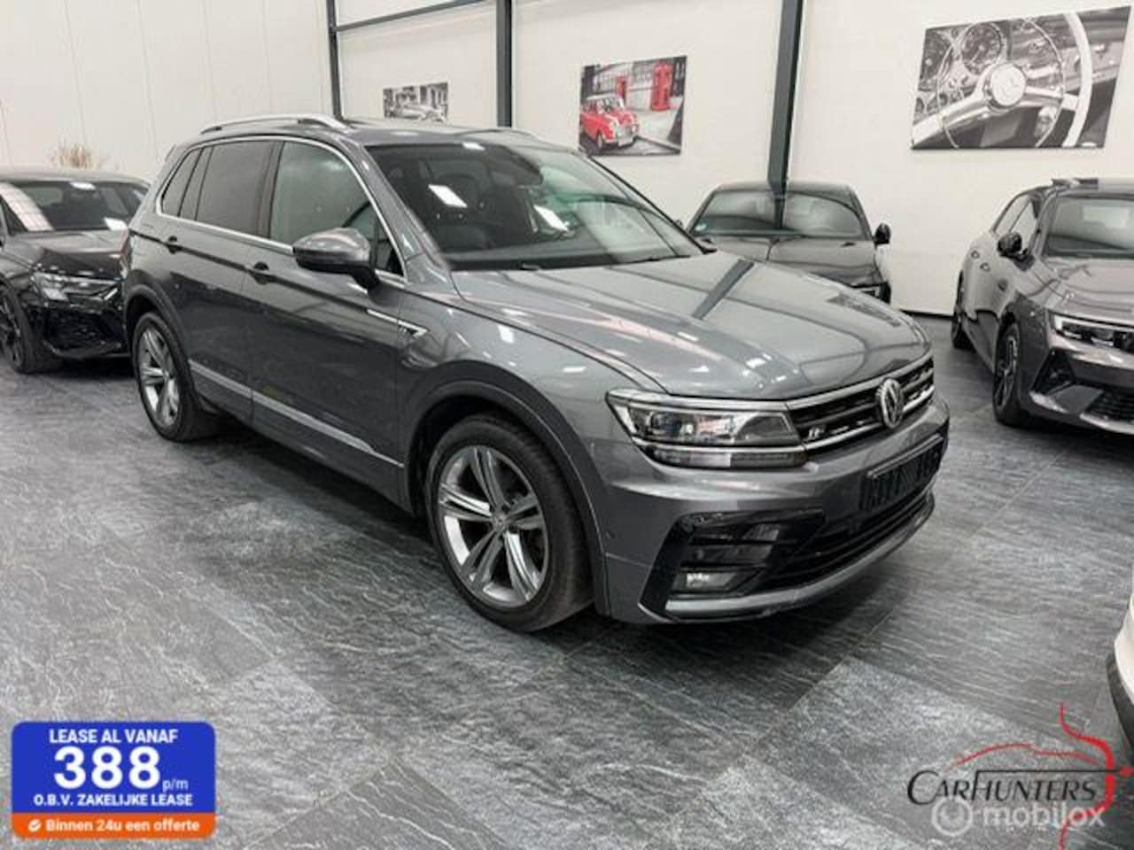 Volkswagen Tiguan - R LINE 2.0 TDI 150 PK PANO LEDER R LINE - AutoWereld.nl