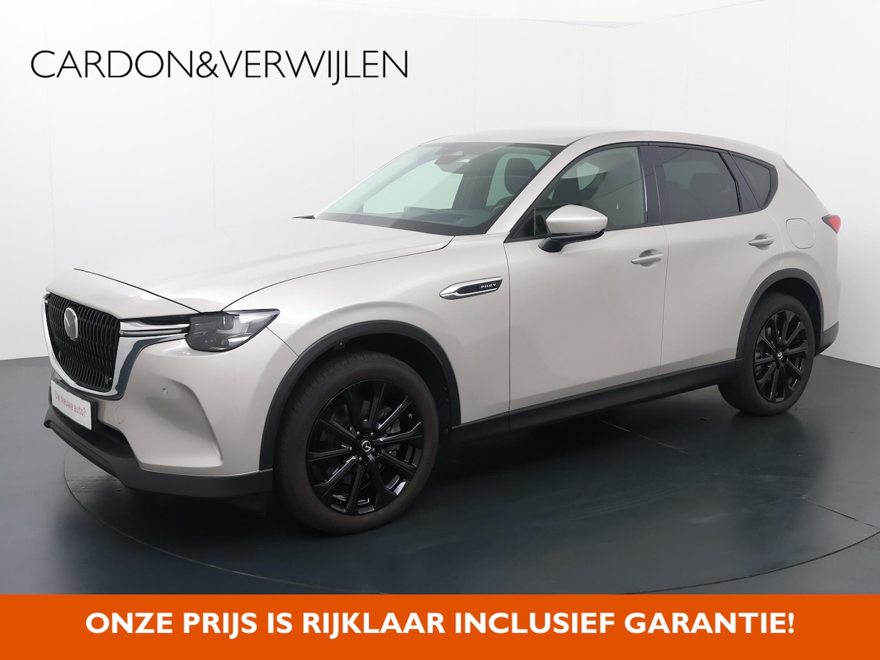Mazda CX-60 - 2.5 e-SkyActiv PHEV Exclusive-Line | 328 PK | SoH 89 % | Automaat | Digitale Cockpit | Aut - AutoWereld.nl