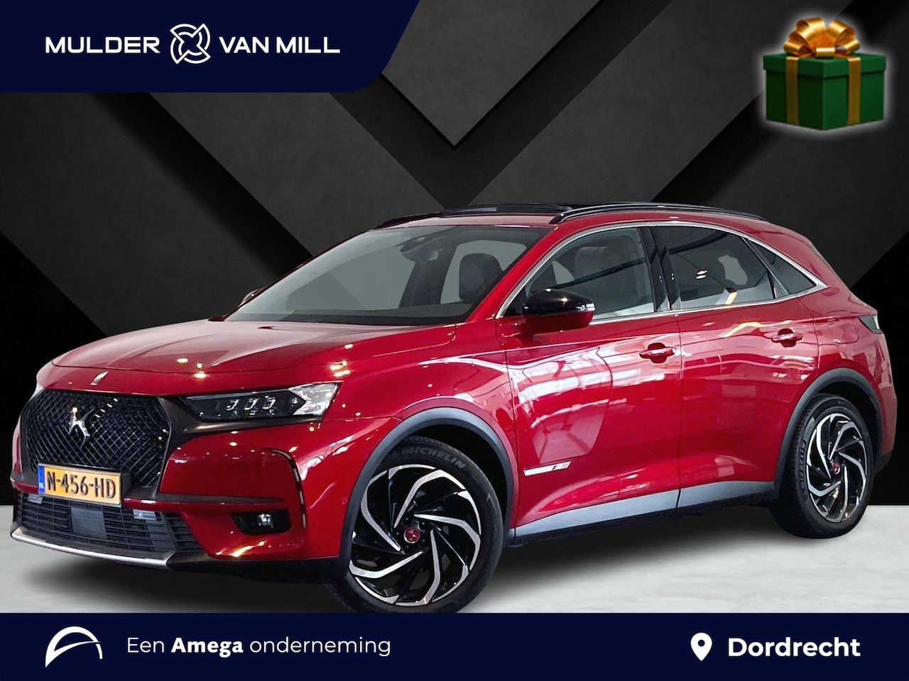 DS 7 Crossback - Performance Line+ e-Tense 1.6 Turbo Hybrid4 300pk | SCHUIF/KANTELDAK | HANDSFREE A.KLEP | - AutoWereld.nl
