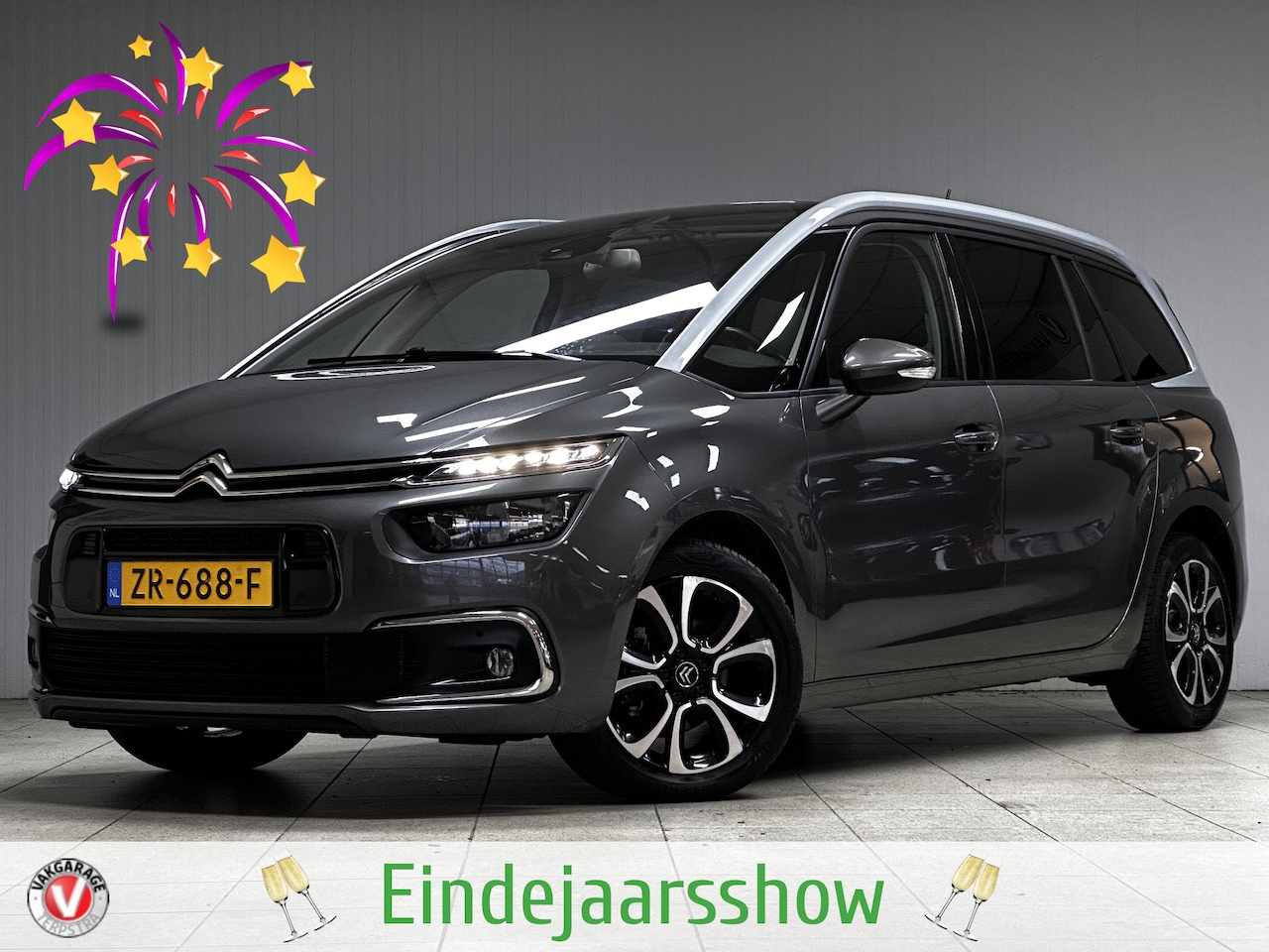 Citroën Grand C4 SpaceTourer - 1.2 PureTech Business /7-Persoons! /Trekhaak! /Camera /Keyless! /Apple + Android /Navi /Cl - AutoWereld.nl
