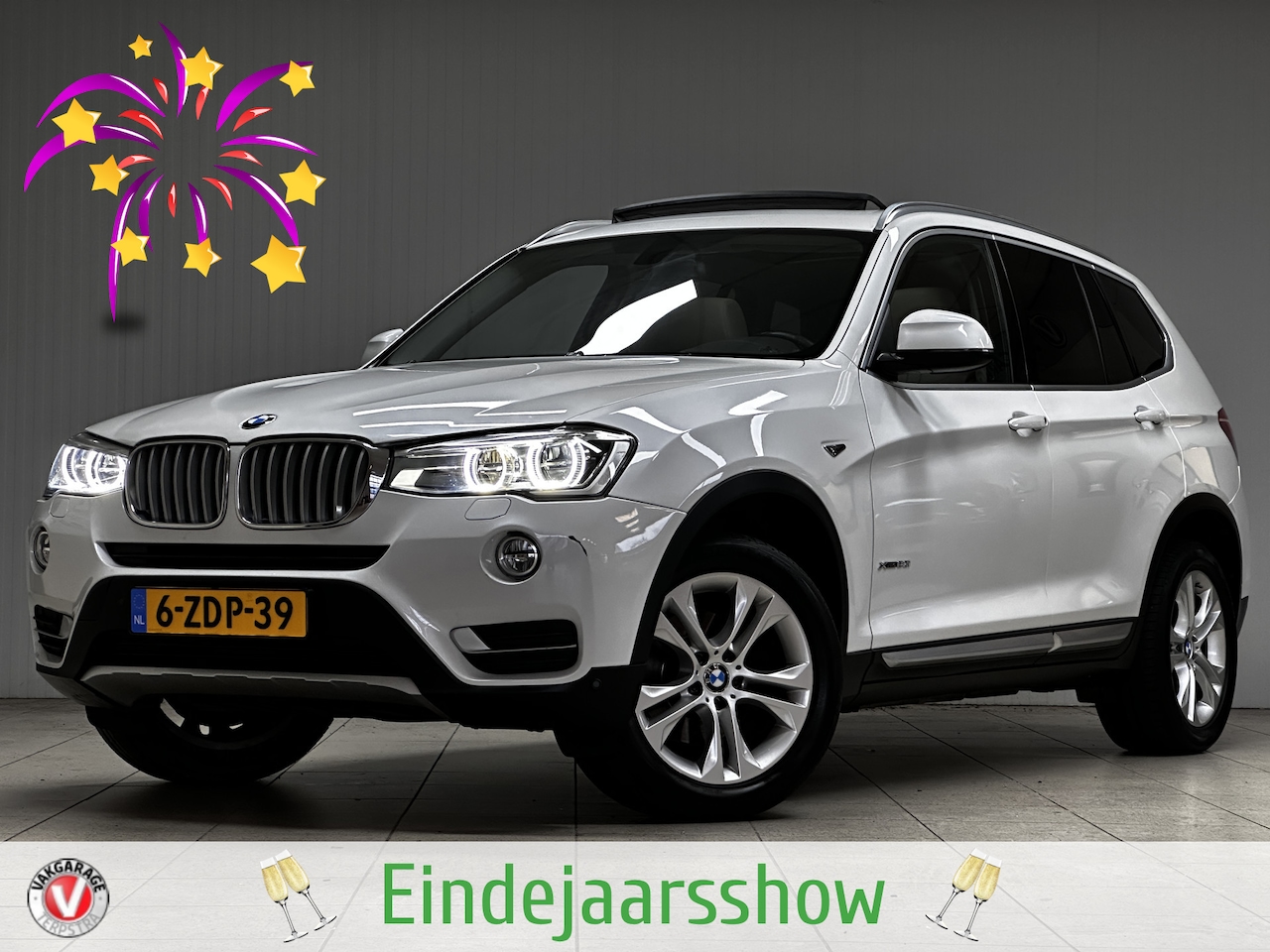 BMW X3 - xDrive20i High Executive /AUTOMAAT! /Trekhaak /Pano-Dak /Elek. stoel + Memory /LEDER! /Cam - AutoWereld.nl