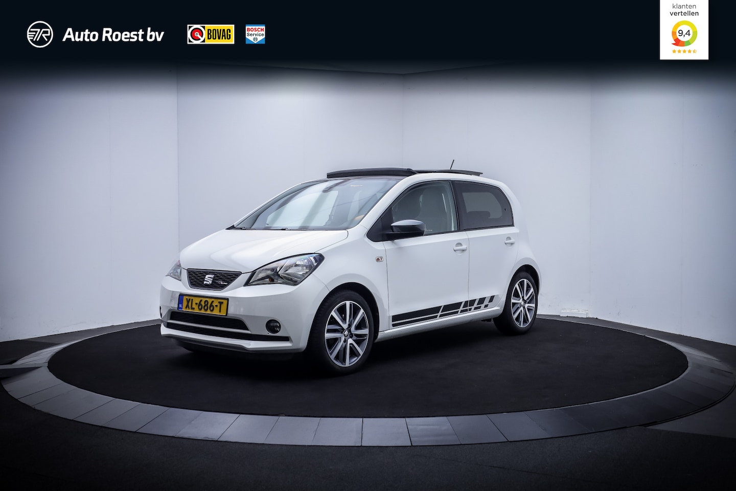 SEAT Mii - 1.0 FR BEATS AUDIO | PANO | PDC | CRUISE BLUETOOTH | ORIGINEEL NL | DEALER ONDERHOUD - AutoWereld.nl