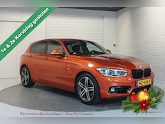 BMW 1-serie - 118i Sportline | Automaat | Leder | Navig | LED | Valencia orange