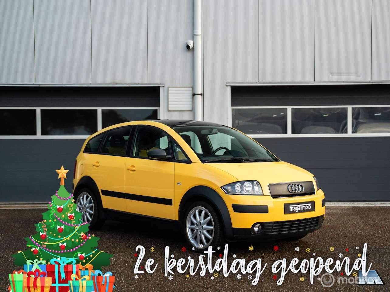 Audi A2 - 1.4 Pro Line Colourstorm Pano | Geel! | 2e eign. - AutoWereld.nl