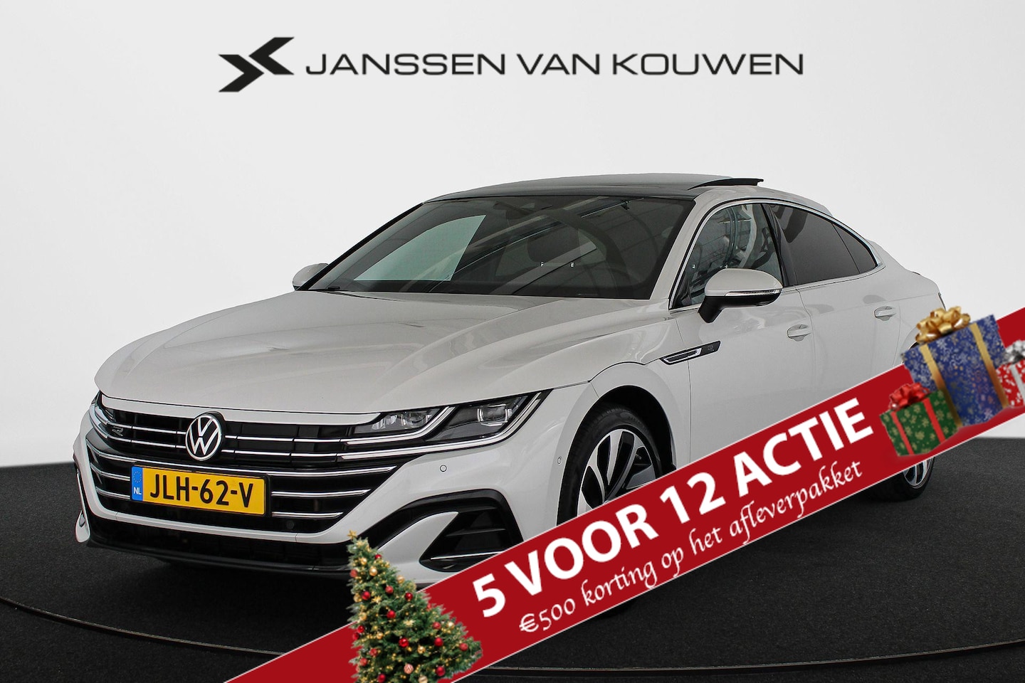 Volkswagen Arteon - 1.4 TSI eHybrid R-Line Business /Pano / Trekhaak / Stuur-Stoelverwarming / Sfeerverlichtin - AutoWereld.nl