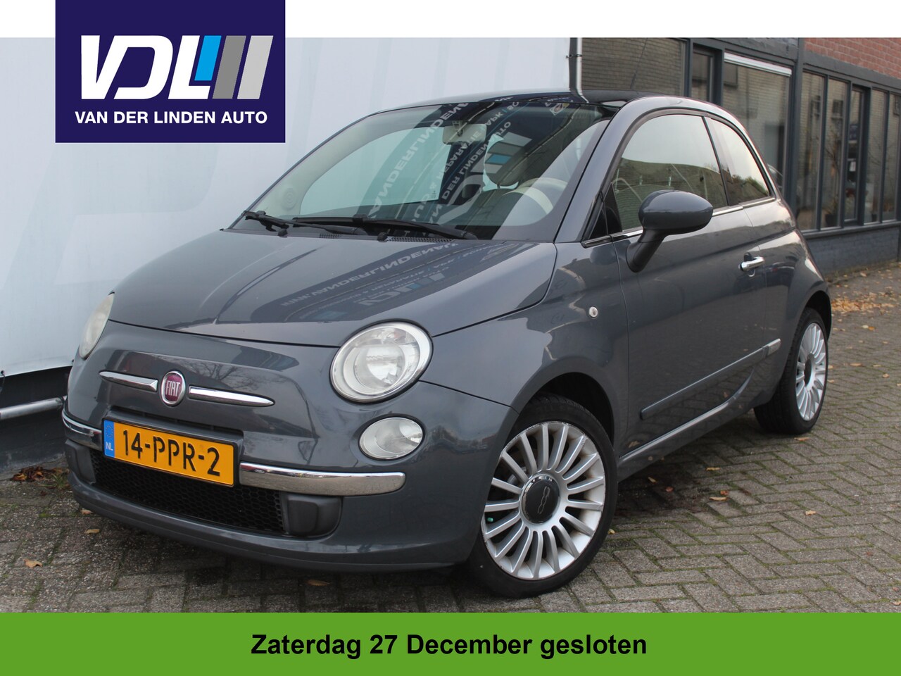 Fiat 500 - 0.9 TwinAir Lounge Elek ramen l Airco l CD-speler l Elek ramen - AutoWereld.nl