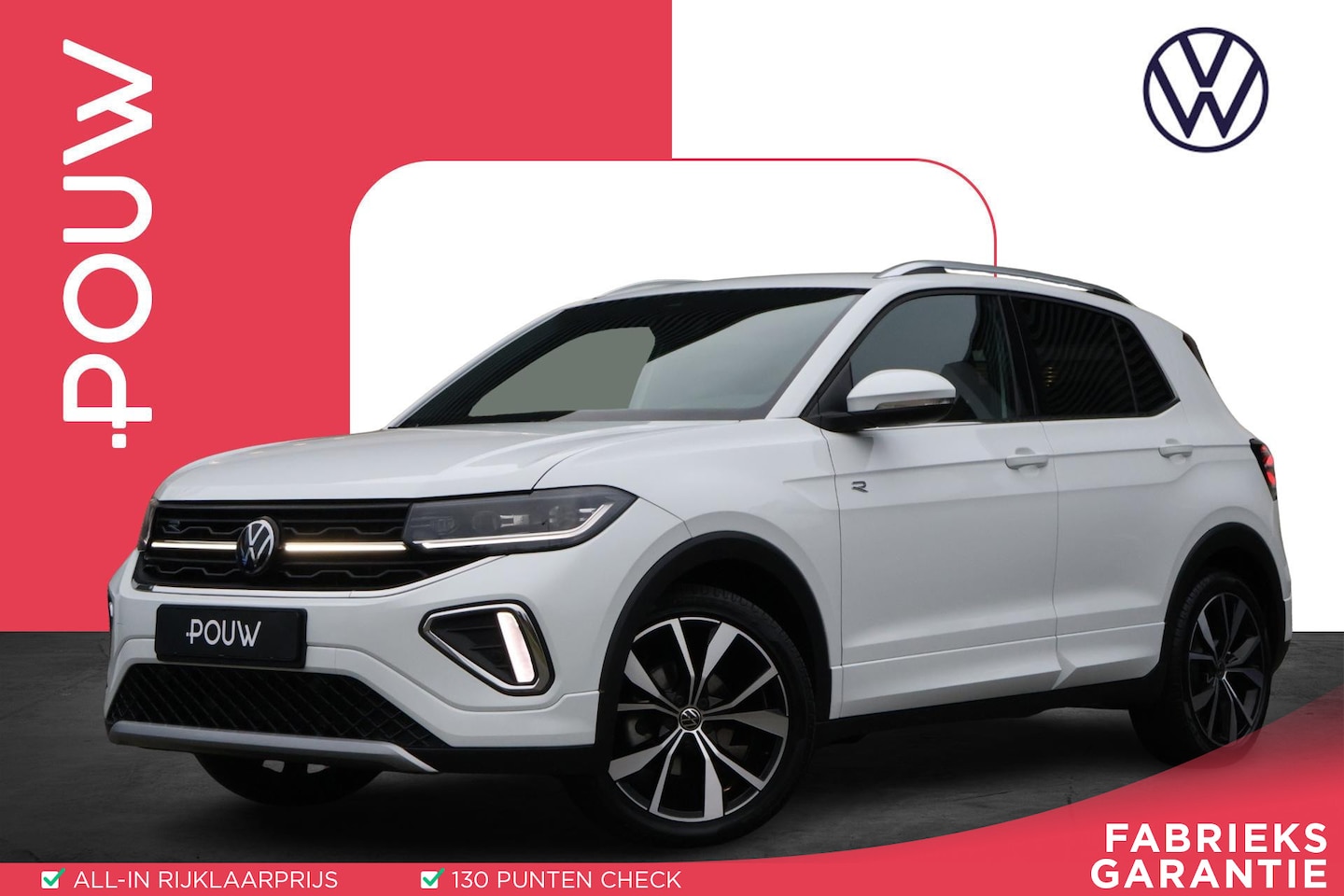 Volkswagen T-Cross - 1.0 TSI 115pk DSG R-Line | Keyless Entry | Navigatie & Carplay | Stoelverwarming | - AutoWereld.nl