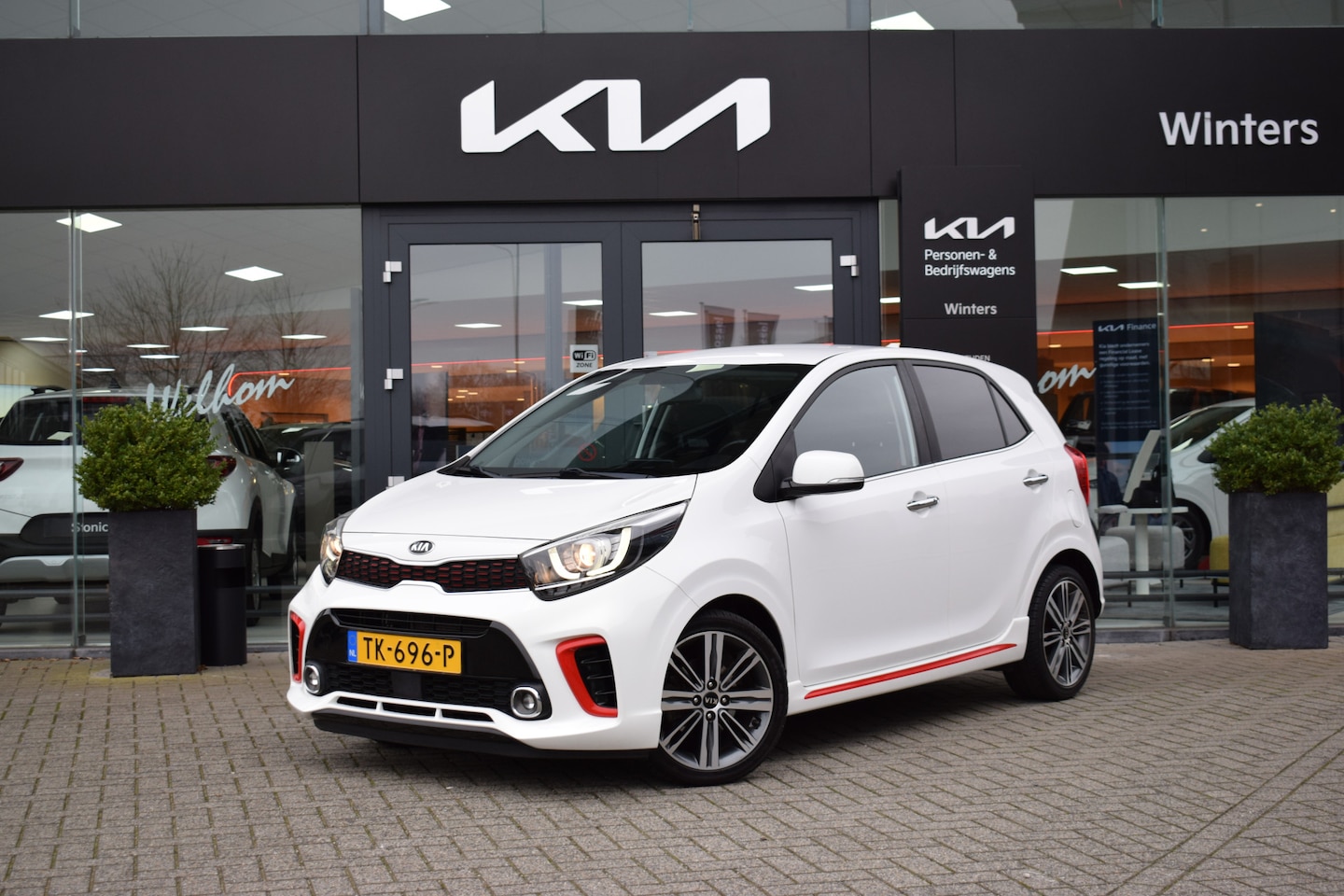 Kia Picanto - 1.0 T-GDI GT-Line | Leder | Stoel+StuurVerwarming | Navigatie | Camera | Cruise Control | - AutoWereld.nl