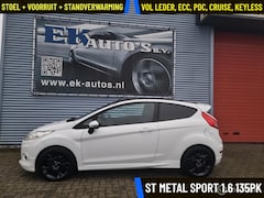 Ford Fiesta - 1.6 Metal Sport 135pk. Keyless, Cruise, PDC, ECC