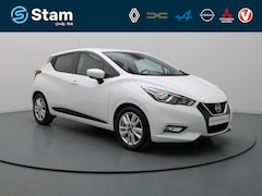 Nissan Micra - 1.0 IG-T Tekna Airco | Cruise | Navi | Parkeersens. achter