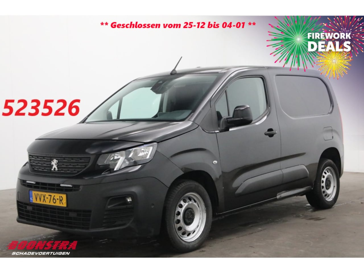 Peugeot Partner - 1.5 BlueHDi 130 PK Aut. Apple/Android Airco Cruise Camera AHK - AutoWereld.nl