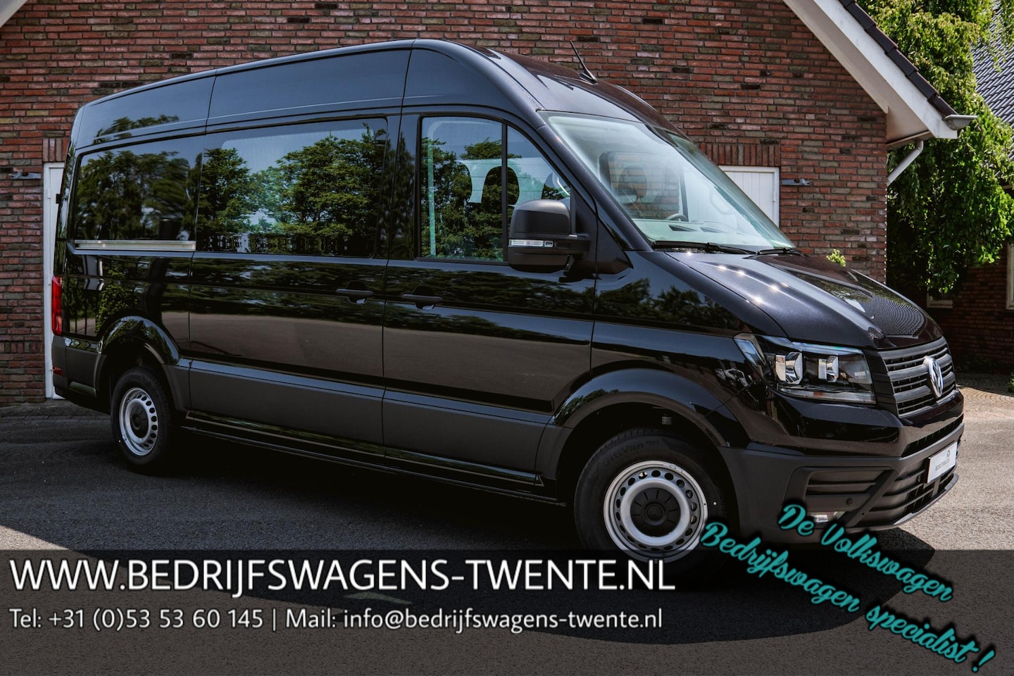 Volkswagen Crafter - 2.0 TDI 140PK Automaat L3H3 Comfortline DUB/CAB - AutoWereld.nl