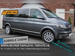 Volkswagen Transporter Caravelle - T6.1 2.0 TDI 150 PK DSG L2H1 DUB/CAB A-Deuren ACC | LED | Digital Cockpit | Leder | Apple