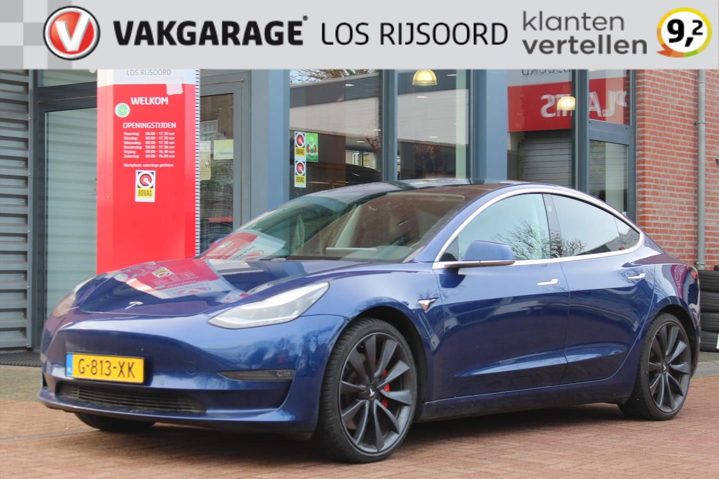 Tesla Model 3 - Dual Motor * 462PK Performance * | Oudejaarsactie | Auto-pilot | Orig. NL | - AutoWereld.nl