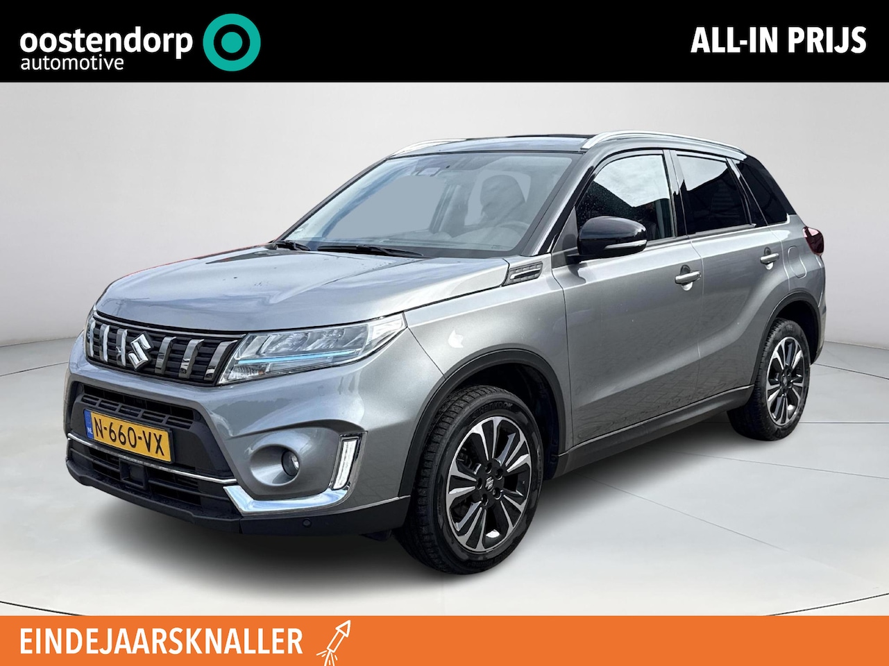 Suzuki Vitara - 1.4 Boosterjet Style Smart Hybrid **STOELVERWARMING/ DODEHOEK DETECTIE/ KEYLESS/ 36 MAANDE - AutoWereld.nl