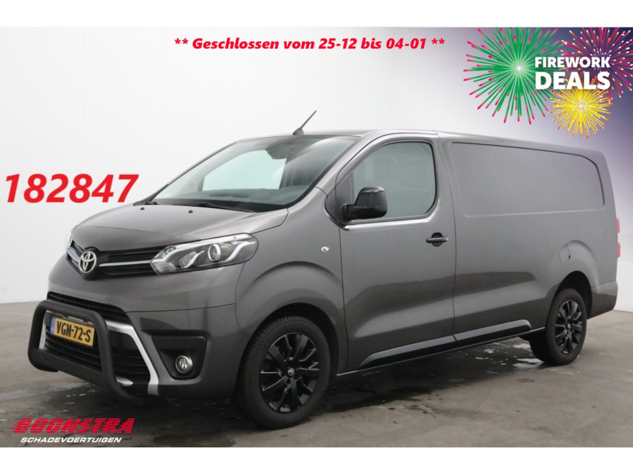 Toyota ProAce Worker - 2.0 D-4D Aut. 177 PK Black Line Long Leder Navi Clima Cruise PDC AHK - AutoWereld.nl
