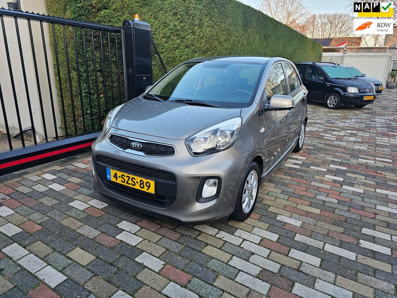 Kia Picanto - 1.0 CVVT ISG Plus Pack 2014 Airco Lm velgen - AutoWereld.nl