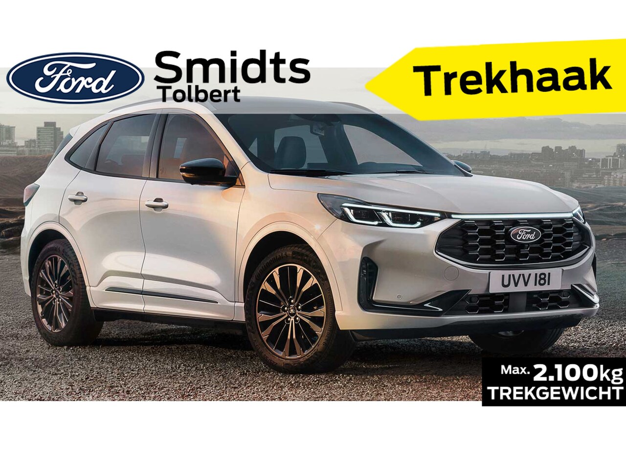 Ford Kuga - 2.5 PHEV 243pk Sound Edition | Adapt. Cruise | Trekhaak | Winter Pack | - AutoWereld.nl