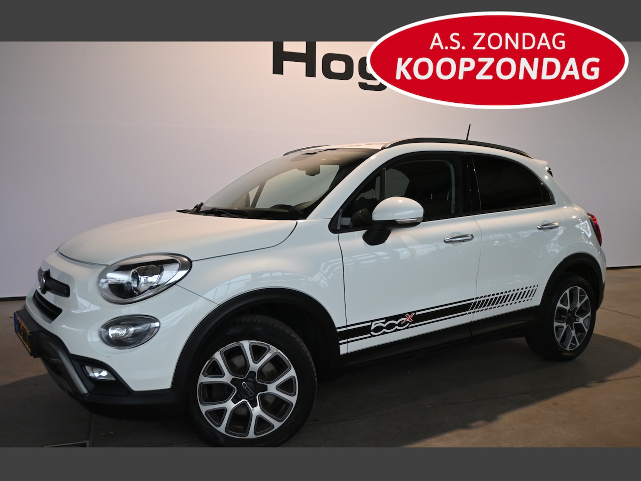 Fiat 500 X Cross - 1.4 Turbo MultiAir CrossPlus Clima Stoel/Stuurverwarming Trekhaak Inruil Mogelijk! - AutoWereld.nl