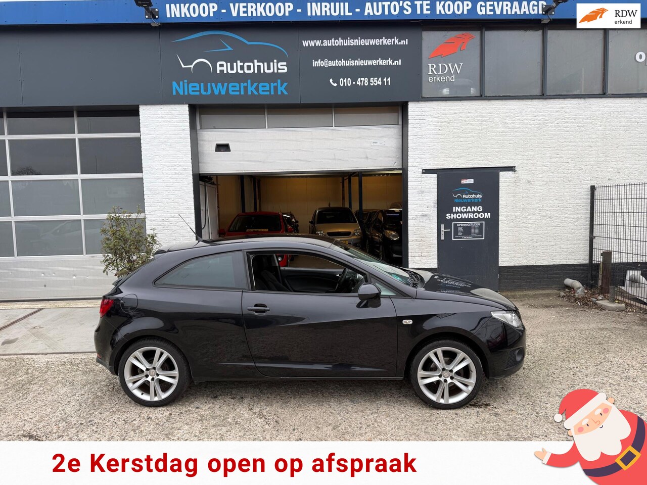 SEAT Ibiza - 1.6/ Sport/ met onderhoudshistorie, Airco, Cruise Control, stoelverwarming en een nieuwe A - AutoWereld.nl