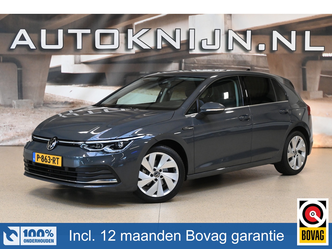 Volkswagen Golf - 1.5 TSI 130pk Style | NL-auto | IQ. Light | Camera | Elek. stoel + memory | 100% (Dealer) - AutoWereld.nl
