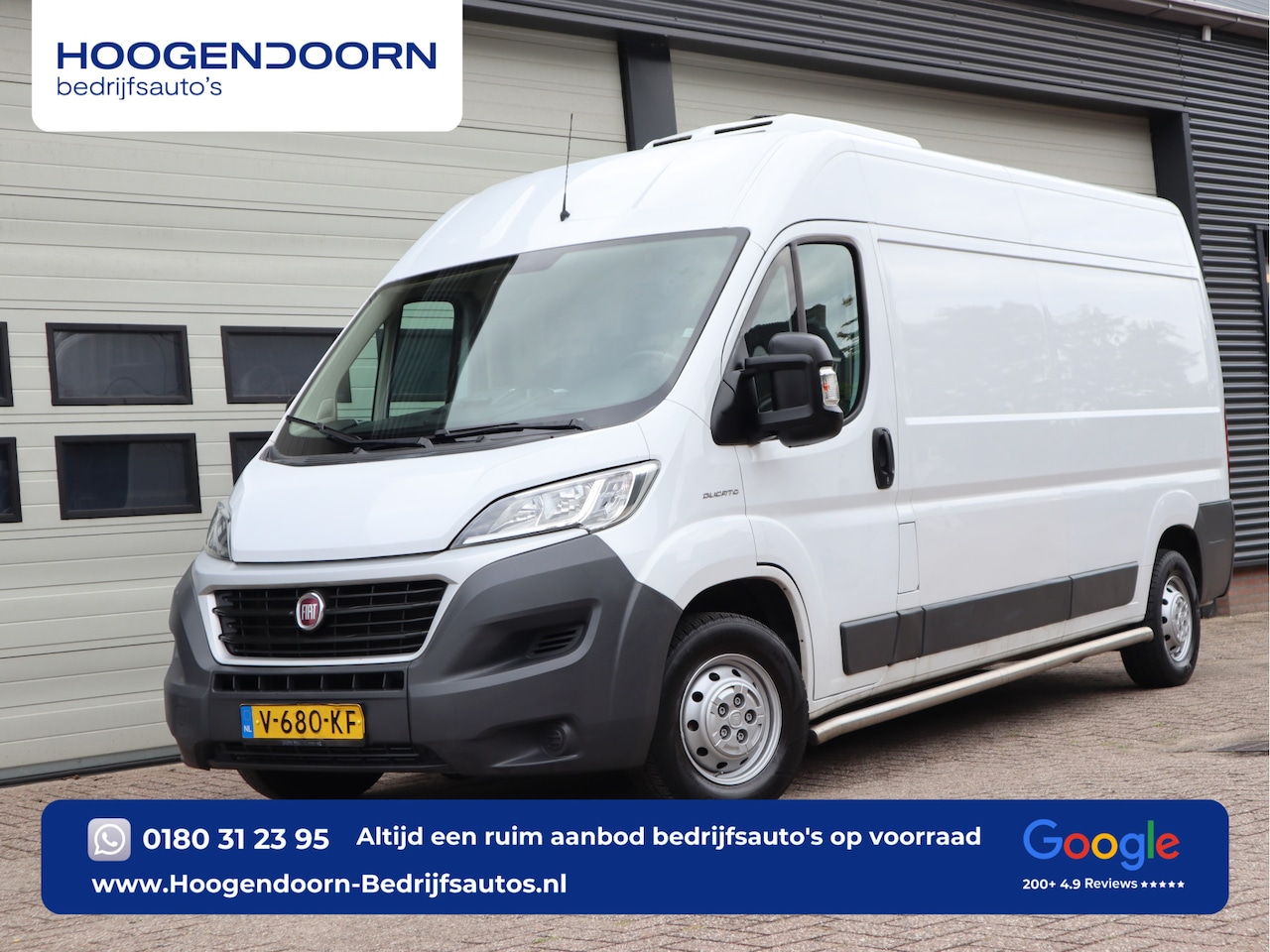 Fiat Ducato - 2.3 MultiJet 131pk Euro 6 L3H2 Koelwagen - Koeling - Camera - Cruise - AutoWereld.nl