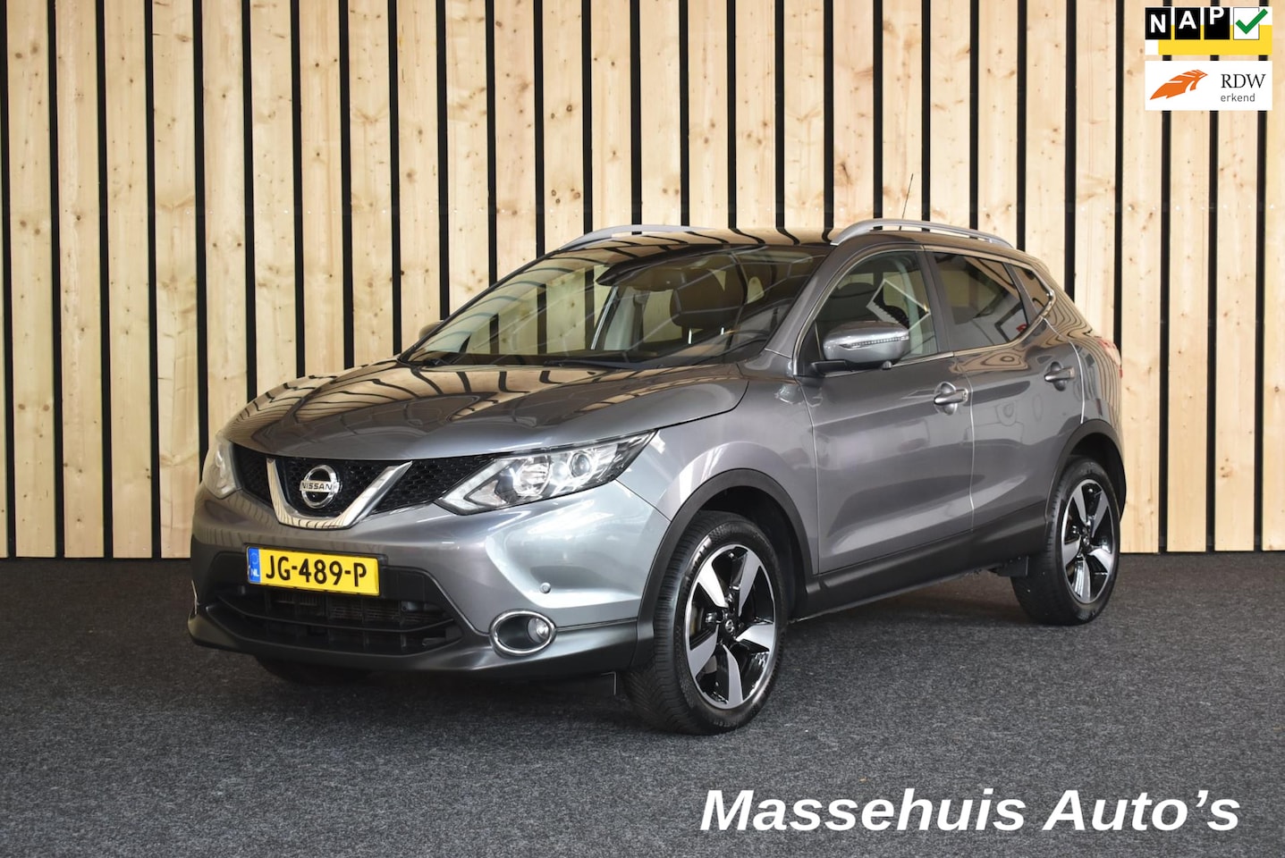 Nissan Qashqai - 1.2 N-Connecta 360 Camera Panodak Cruise Clima 2e Eig. + Nwe APK - AutoWereld.nl