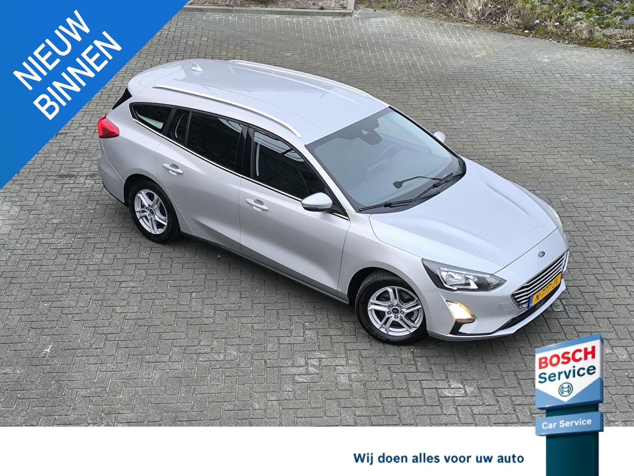 Ford Focus Wagon - 1.0 EcoBoost Trend Edition Business Comfort stoelen, carplay, Dab, navi, cruise control, p - AutoWereld.nl