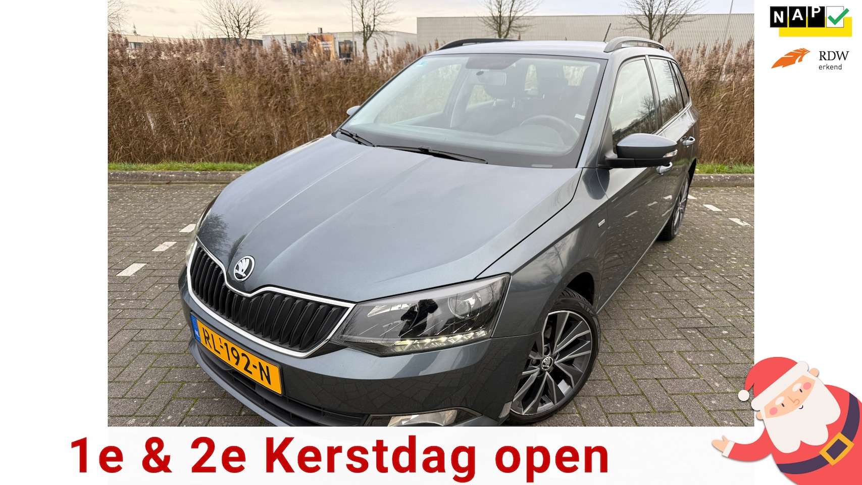 Skoda Fabia Combi - 1.0 TSI Drive*CRUISE*NAVI*AIRCO*PARK SENSOREN*VELGEN*CARPLAYE - AutoWereld.nl