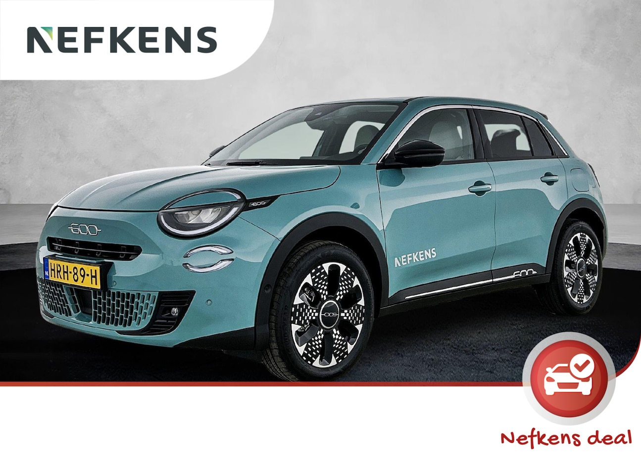 Fiat 600 - 1.2 Hybrid La Prima 110pk Automaat | Elektrische Bestuurdersstoel | Elektrische Achterklep - AutoWereld.nl