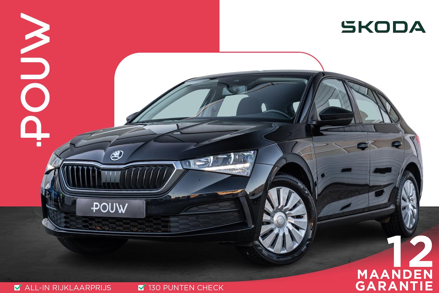 Skoda Scala - 1.0 TSI 95pk Active | Airco | Cruise Control | Parkeersensoren Achter | - AutoWereld.nl