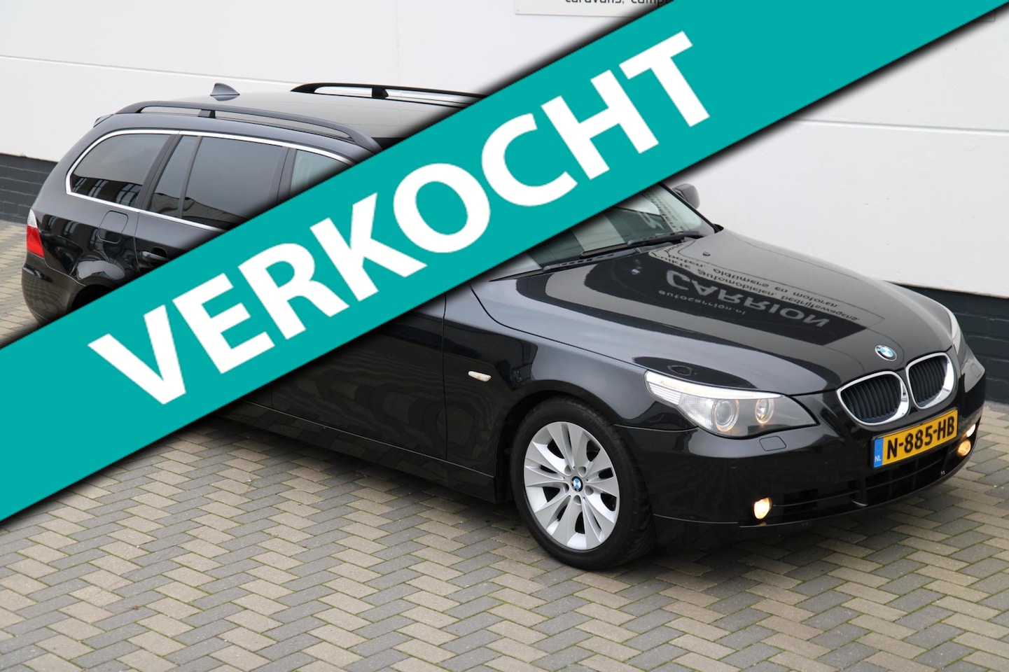 BMW 5-serie Touring - 525i Executive Lederen Sportstoelen Navi - AutoWereld.nl