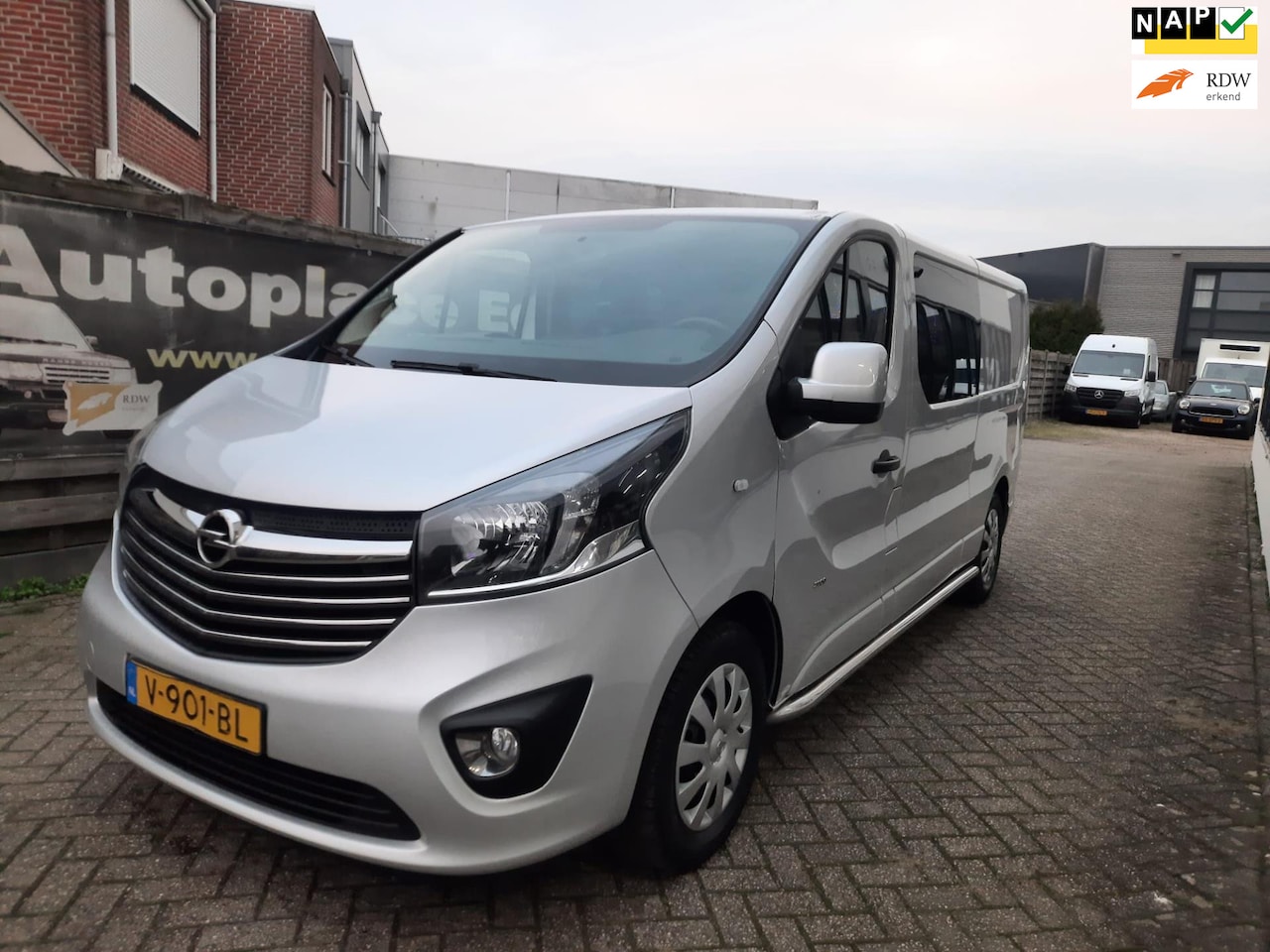 Opel Vivaro - 1.6 CDTI L2H1 DC Sport AIRCO GRIJS - AutoWereld.nl