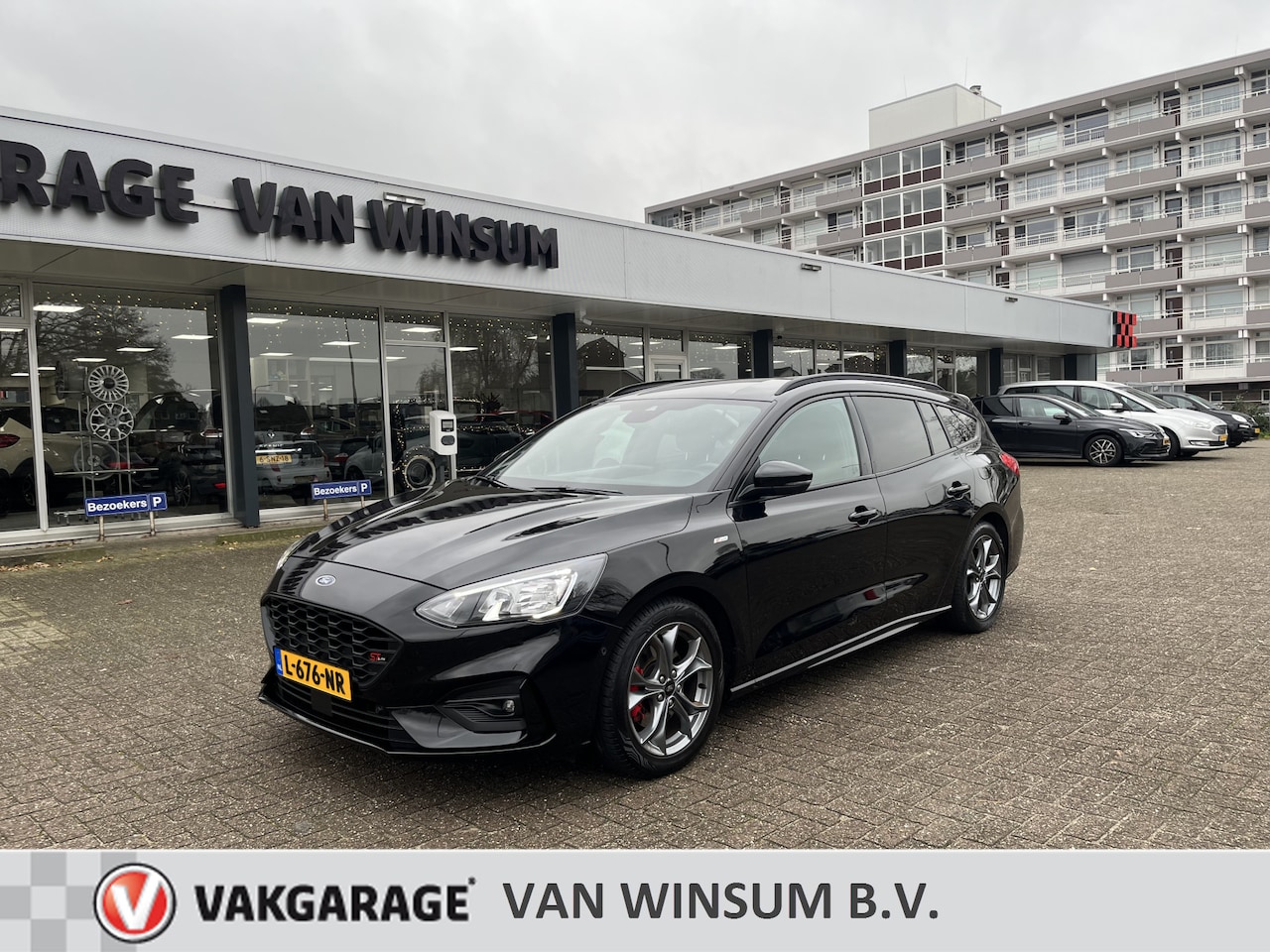 Ford Focus Wagon - 1.0 EcoBoost Hybrid ST Line X Business Virtual Winterpack Navi Acamera Nap - AutoWereld.nl