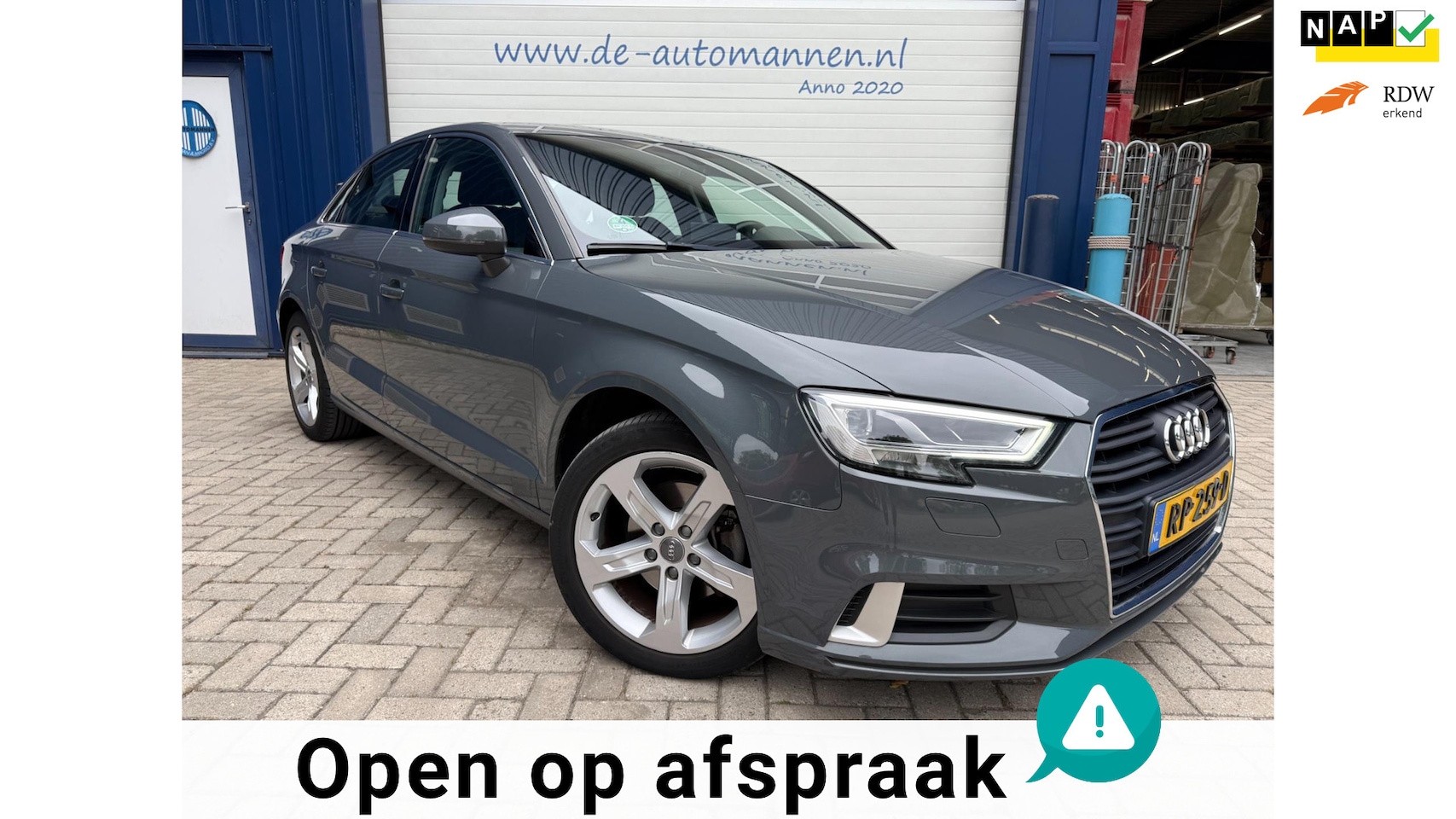 Audi A3 Limousine - 1.0 TFSI 116pk automaat Sport Lease Edition SEDAN / ECC / CRUISE / NAVI / PDC - AutoWereld.nl