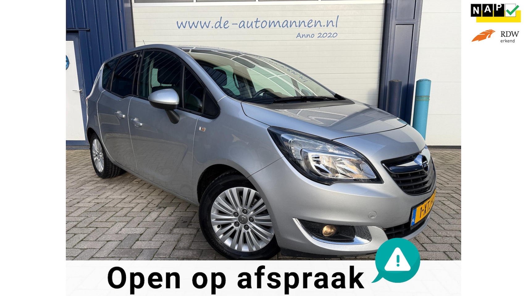 Opel Meriva - 1.4 Turbo Design Edition / CRUISE / ECC / TREKH / NAVI / APK 12-26 - AutoWereld.nl