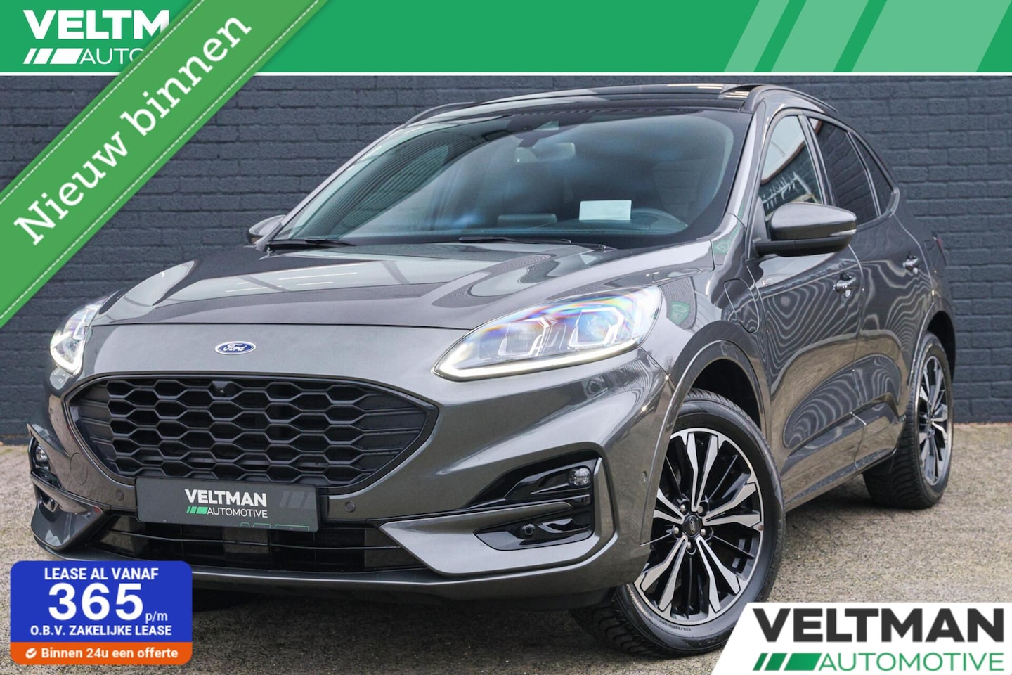 Ford Kuga - 2.5 PHEV ST-Line X PANO TREKHAAK ADAPTIVE CRUISE HEAD UP CAMERA - AutoWereld.nl