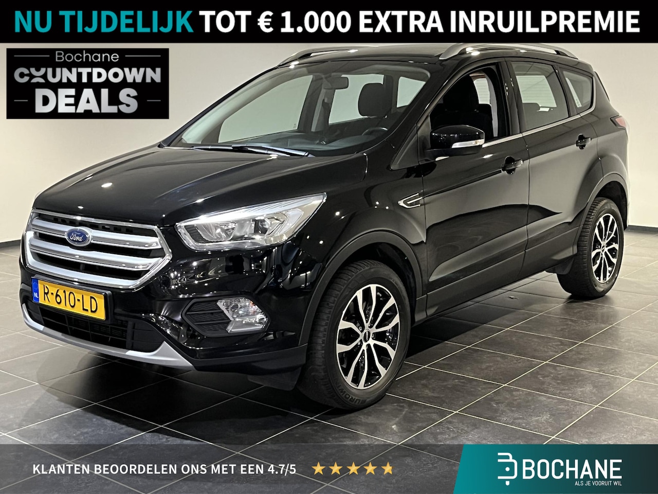 Ford Kuga - 1.5 EcoBoost Titanium | Apple Carplay/Android Auto | electronic climate control | - AutoWereld.nl