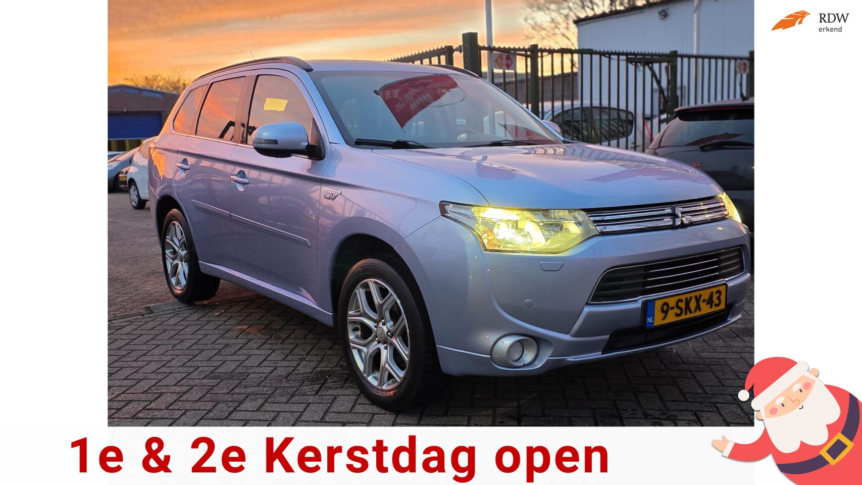 Mitsubishi Outlander - 2.0 PHEV Instyle+ 2e eigenaar Automaat leerbekeleding stoelverwarming open dak cruis contr - AutoWereld.nl