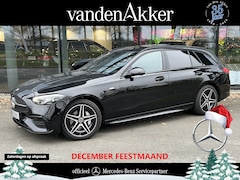 Mercedes-Benz C-klasse Estate - 300e AMG // Trekhaak // Panoramadak // Distronic // 360 Camera // Memory // Sfeerverlichti