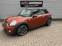 MINI Cabrio - 1.6 Cooper Chili Automaat | Stoelverwarming | Leer | Harman/Kardon | LM Velgen | PDC Achte