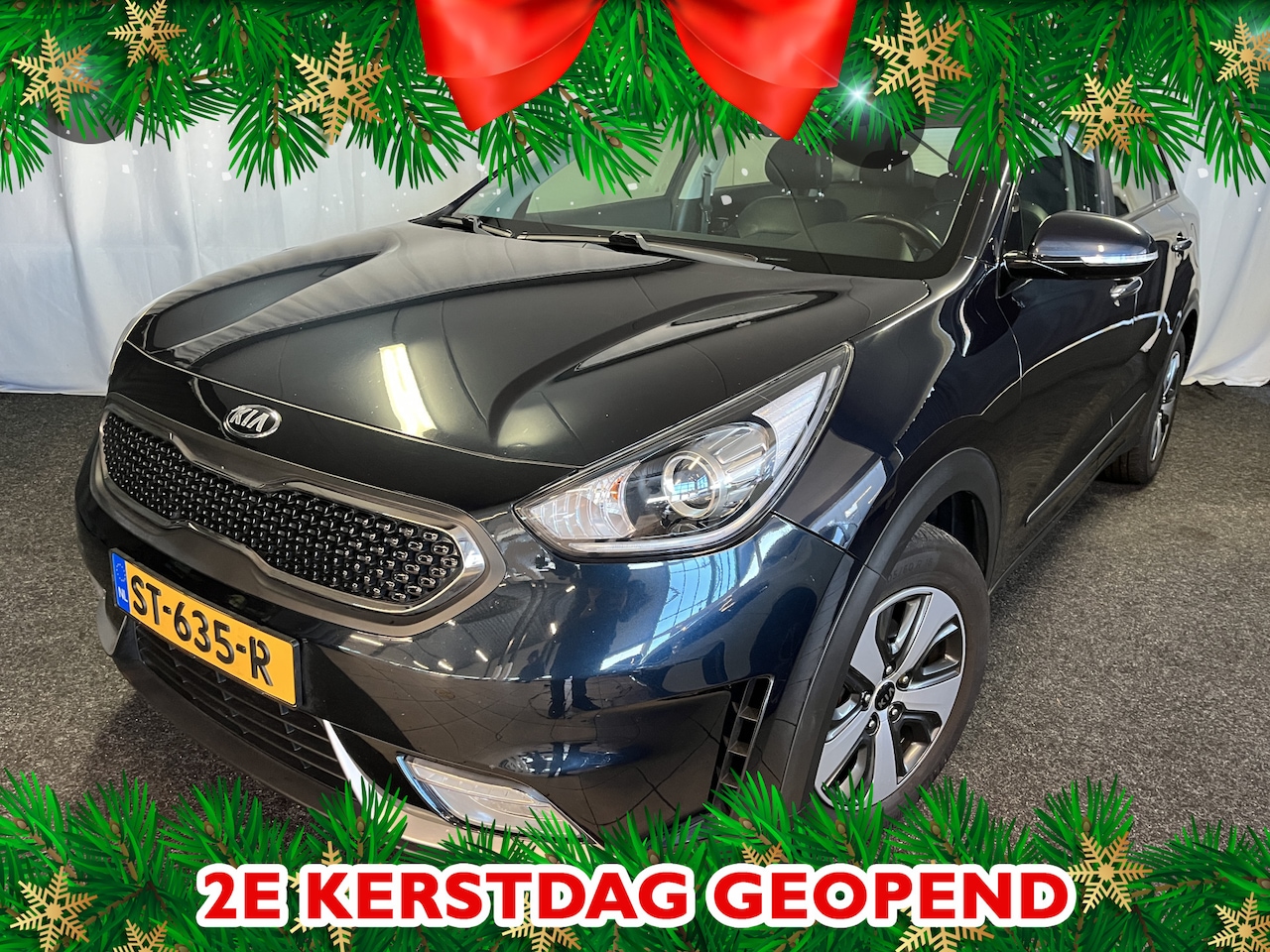 Kia Niro - 1.6 GDi Hybrid DynamicLine ECC/APPLE/CAMERA/CRUISE/PDC - AutoWereld.nl