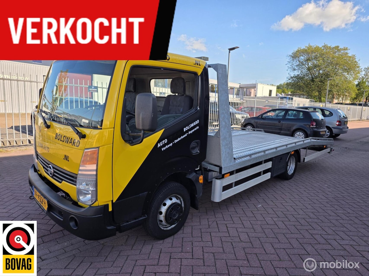 Nissan Cabstar E - 130.35 2.5 ✅oprijwagen✅1550kg laagvermogen - AutoWereld.nl