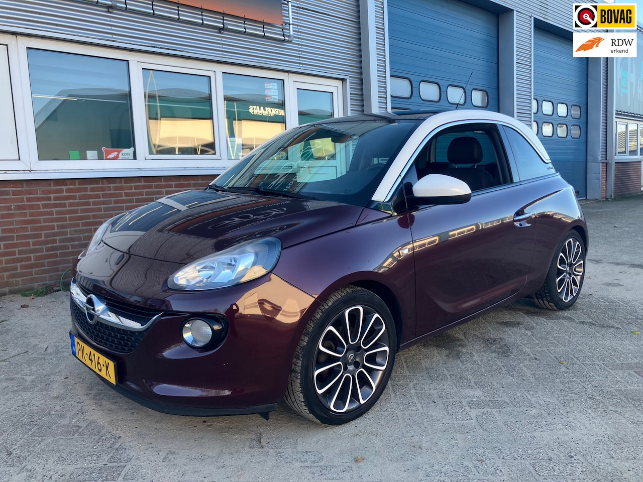 Opel ADAM - 1.2 Glam Two tone - AutoWereld.nl
