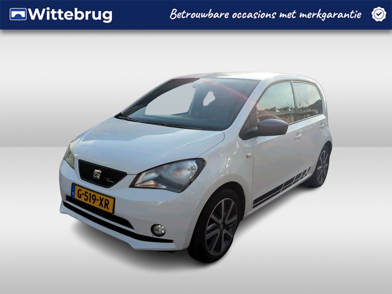 SEAT Mii - 1.0 FR Airco / Cruise / Parkeersensoren / 16"LM velgen / Bluetooth - AutoWereld.nl