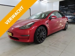 Tesla Model 3 - Performance AWD 486pk 75 kWh FACELIFT [ AUTOPILOT+567KM WLTP+PREMIUM AUDIO ]