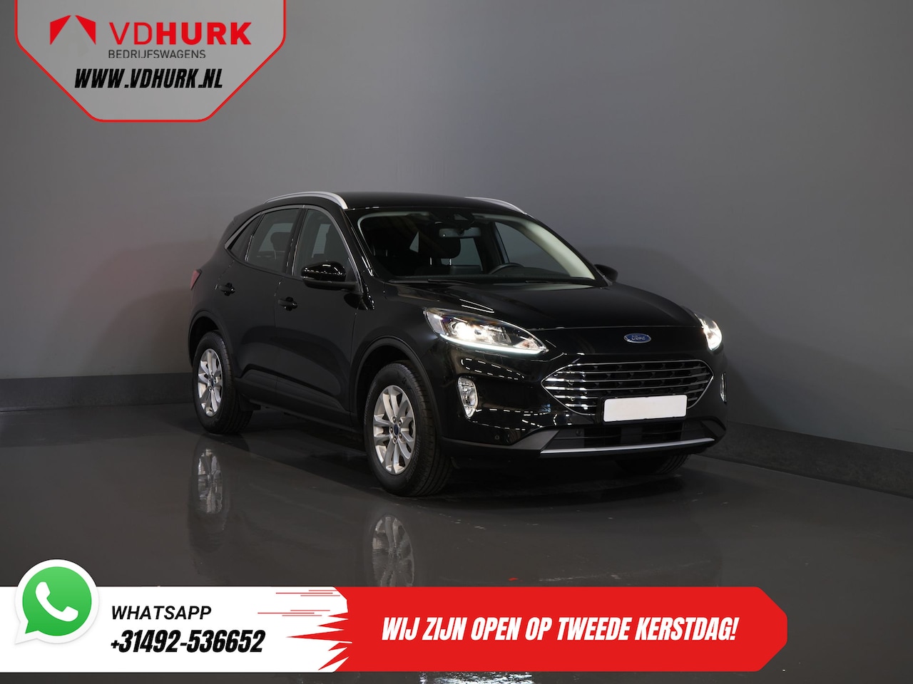 Ford Kuga - 2.5 PHEV 225 pk Titanium Navi/ Carplay/ Stoelverw./ Stuurverw./ Camera/ PDC/ Climate - AutoWereld.nl
