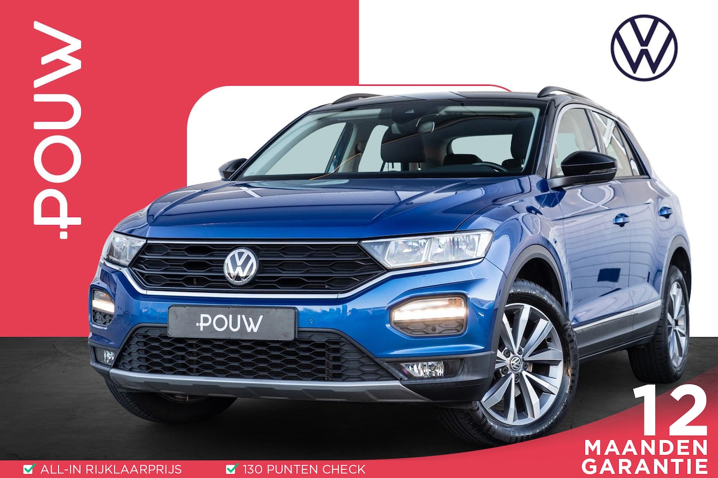 Volkswagen T-Roc - 1.0 TSI 115pk Style | Achteruitrijcamera | Trekhaak | Stoelverwarming | - AutoWereld.nl