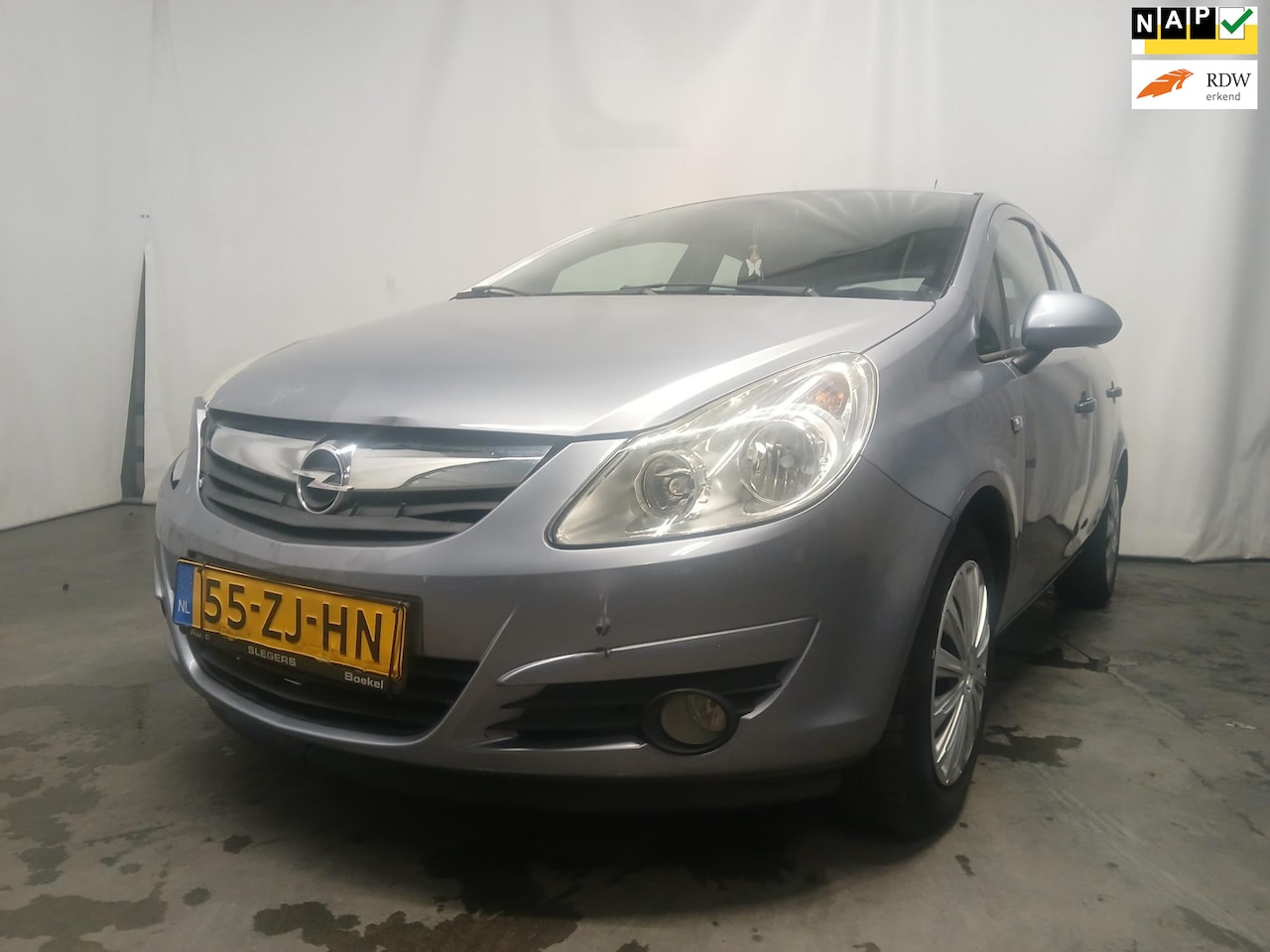 Opel Corsa - 1.4-16V Enjoy - Front- en achterschade - Schade - AutoWereld.nl
