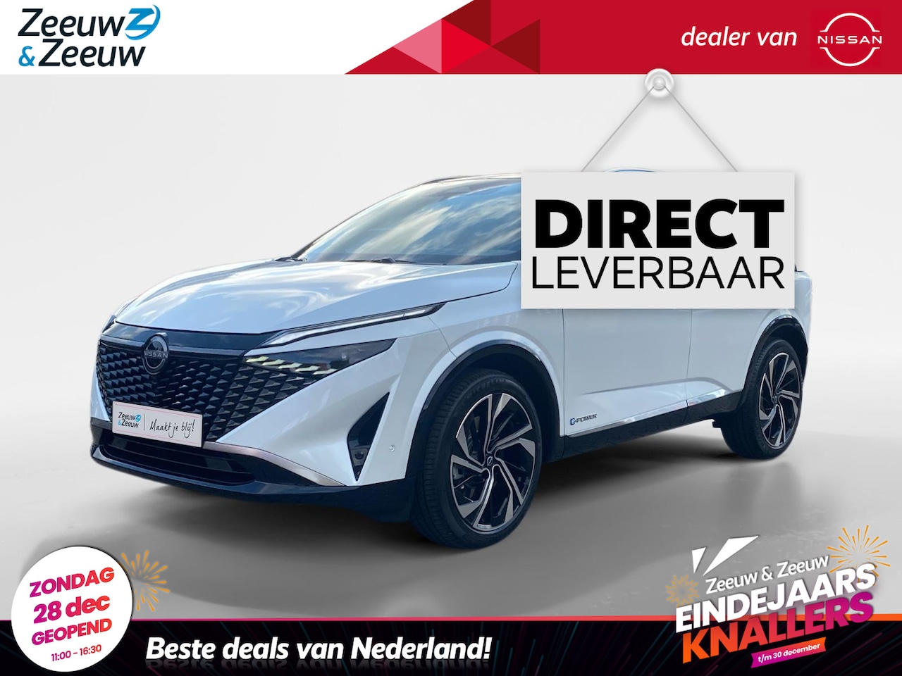 Nissan Qashqai - 1.5 e-Power Tekna Plus | €3000,- korting inclusief inruilpremie | Meest uitgebreide uitvoe - AutoWereld.nl